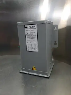 EGS Hevi-Duty HS5F3AS-12 Transformer PRI 240 x 480 SEC 120/240, 3 KVA. 4F