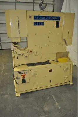 GEKA HYDRACROP 100S Fabricating Machinery, Ironworkers | Gulf Coast Machinery (1)