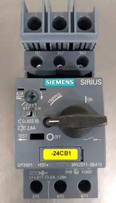 Siemens 3RV2011-0BA10 Circuit Breaker Motor Protector Loc4C22