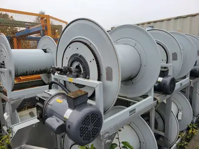 Electric Hose Reel w/ Motor & Speed Reducer
