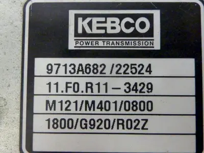 USED KEBCO 11.F0.R11-3429