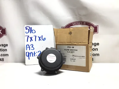 M&M FS1-W 1/2″ Flow Switch w/ NEMA 4X Enclosure