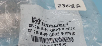NEW STAUFF SP-216/16-PP-GD-AS-U-W10-K