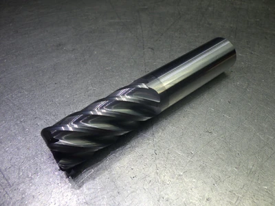 Monster 3/4" 6 Flute Carbide CR Reg Endmill 3/4" Shank .09" R 292-301246 (LOC396)