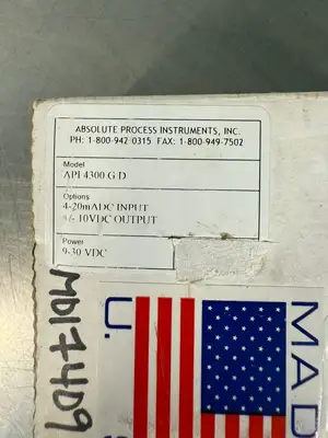 Used Absolute Process Instruments _UNKNOWN_ Transducers South Carolina US | Palmetto Automation #1485287