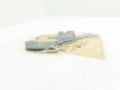 Mitutoyo 395-352-30 Digimatic Micrometer 1-2" Range .00005" Spherical Ball Anvil