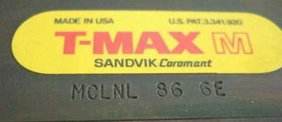 NEW Sandvik Coromant Does Not Apply