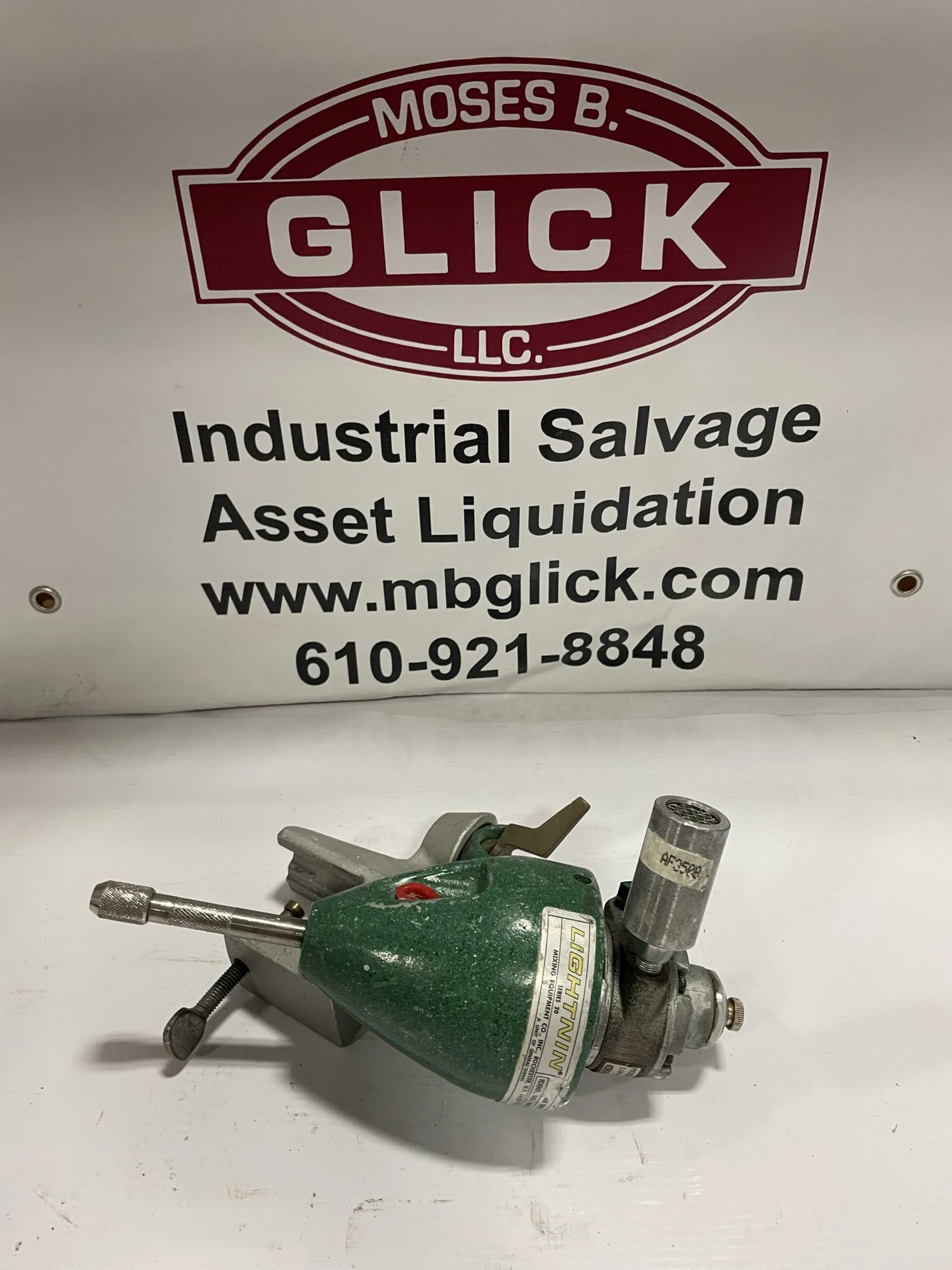 Lightnin Series 20 800300 PSP Air Drive / Pneumatic Batch Mixer 10000RPM