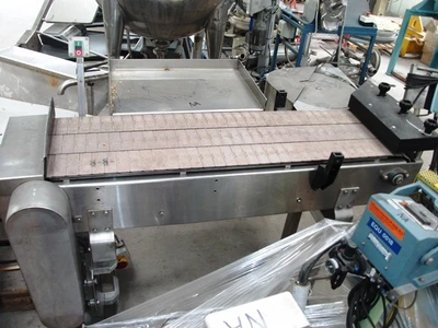 3 Lane Plastic Link Belt Collating Conveyor
