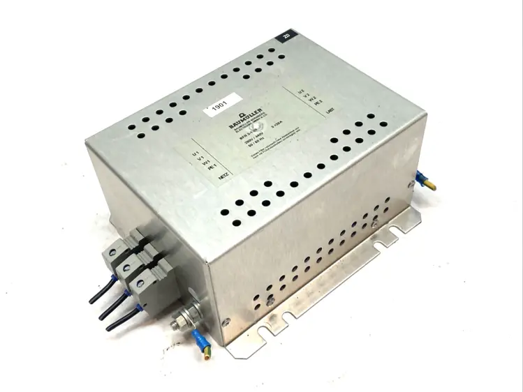 Used Baumuller Servo Line Filter 250V/440V 50/60Hz Servo Motors Michigan US | Maverick Industrial Sales #1398657