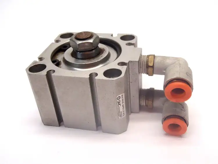 Used SMC COMPACT CYLINDER, DOUBLE ACTION NCQ8 Pneumatic Cylinders | Maverick Industrial Sales #1118600