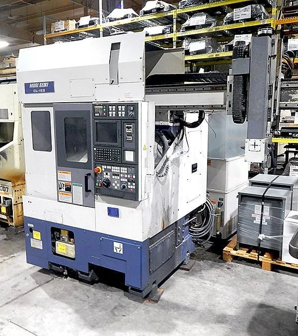 Mori Seiki CNC Turning Center with Robot Loader