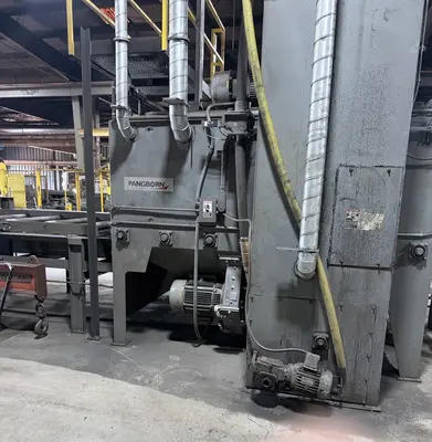 Used 1997 PANGBORN ES - 1821 PLATE AND BEAM BLASTER Finishing Machines Illinois US | Machinery Marketing International #1404106
