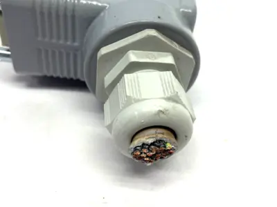 USED ILME CABLE HOOD, TYPE C, 4-PEGS W/ 24-PIN MALE INSERT