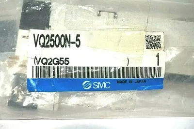 2 NEW SMC VQ2500N-5 SOLENOID VALVES VQ2500N5