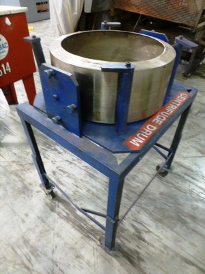 Lavin 20-1160V (20 x 9) solid basket centrifuge, 316SS.