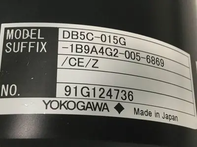 USED YOKOGAWA DB5C-015G-1B9A4G2-005-6869-CE/Z