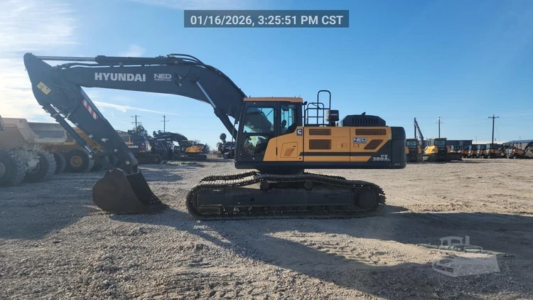Used 2024 HYUNDAI HX380AL Excavators Texas US | National Equipment Dealers #1422335