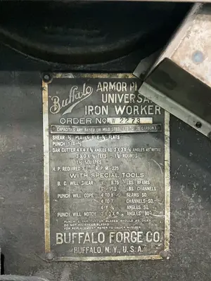 USED BUFFALO ARMOR PLUS UNIVERSAL