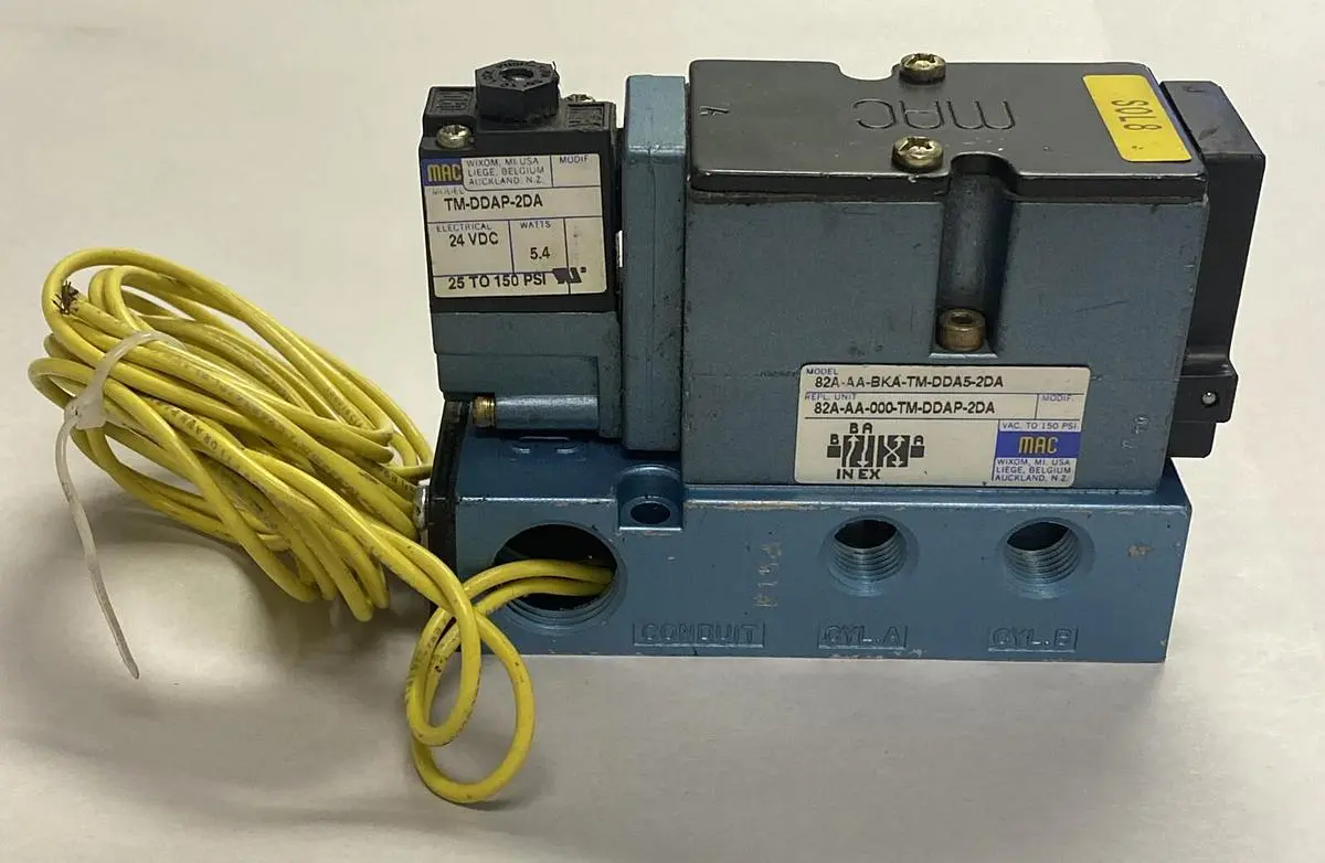 Used MAC VALVES 82A-AA-BKA-TM-DDA5-2DA Solenoid Valves | Surplus Asset Holdings #1204259