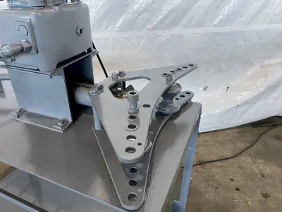 2" GREENLEE MODEL 795 HORIZONTAL HYDRAULIC TUBE BENDER. STOCK # 0742622