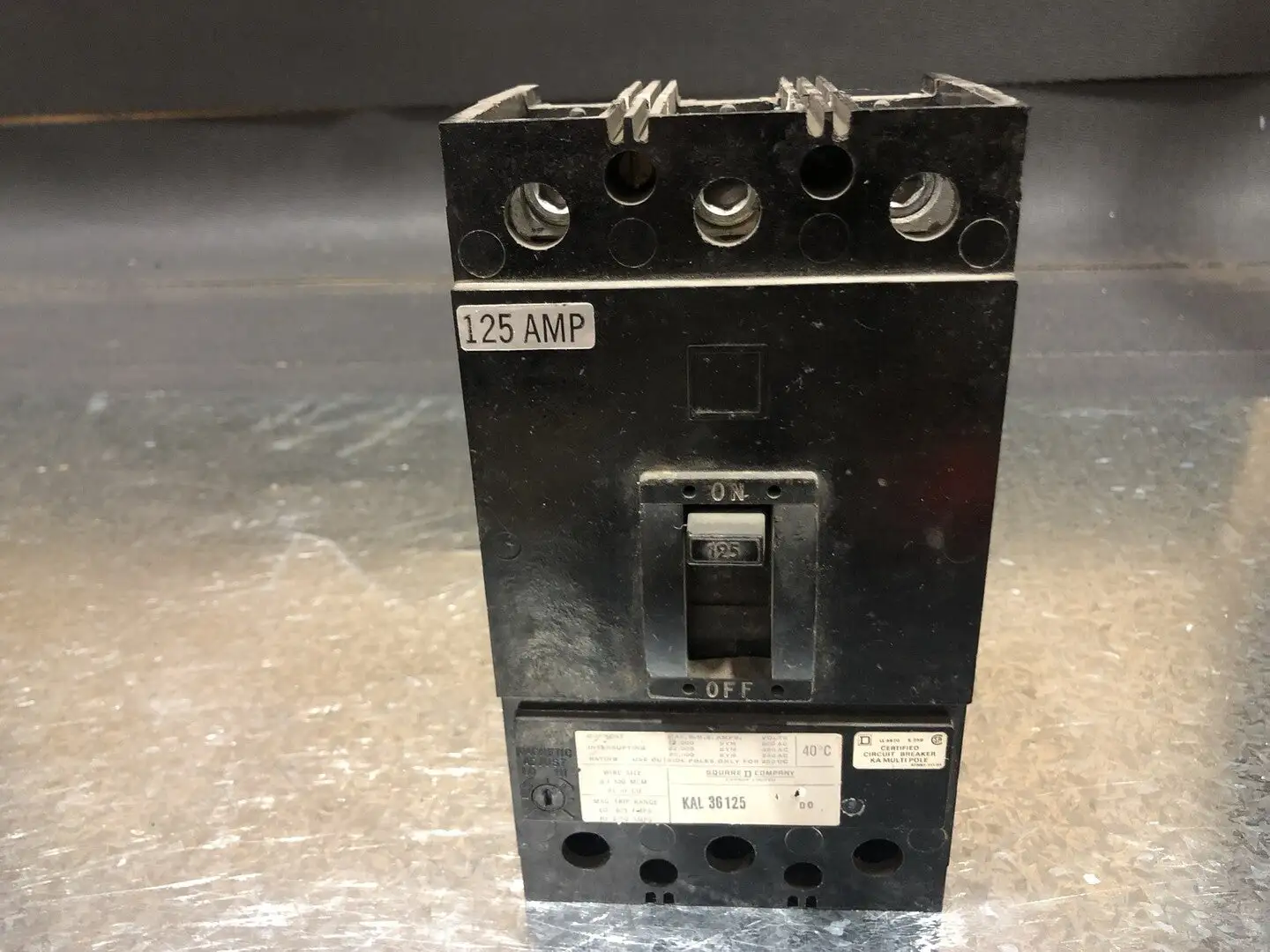 USED SQUARE D KAL36125