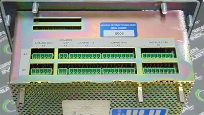BEC Elektronik AS BUF-121-SIO Operator Interface BEC 121 Dual I/O Used
