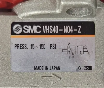 SMC VHS40-N04-Z / AW40-04D-2 / IES40A-01-Y Combo Assembly Loc6E20