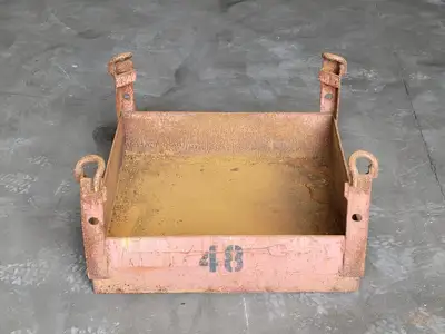 25in. x 25in. Material Lifting Basket, Steel