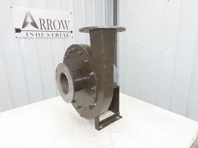 ILG 75-17 High Pressure Blower 1.5Hp Backward Incline IN 5" Out 3.5" Square