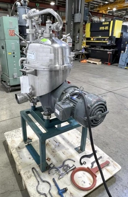 Westfalia SB 7-06-076 clarifier centrifuge, 316SS.