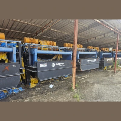 1000 TPH / 24000 TPD Gold Plant Equipment with Gravity Concentration