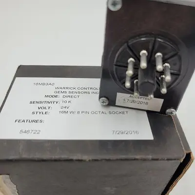 New | in-Stock WARRICK WARRICK (GEMS SENSORS) 16B1A0 LEVEL CONTROLLER NEW IN BOX Industrial Controls | ND Industrial Surplus #1221658