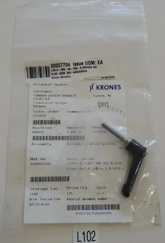 NEW Krones 0-289-00-263-9