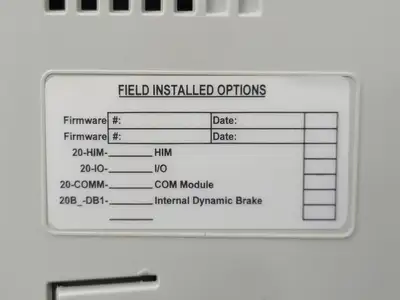 NEW ALLEN BRADLEY 20BD011A3AYYAED0
