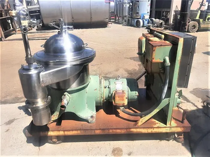 Used WESTFALIA SAMR-3036 Disc Stack Centrifuges California US | Machinery & Equipment #139657