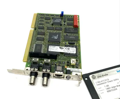 Used Allen-Bradley Ser. B ControlNet Comm Interface Adapter w/ 99972204 Network Cards Michigan US | Maverick Industrial Sales #1454340