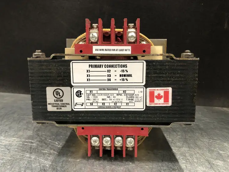 Used REX POWER MAGNETICS CCR1500P-X/X Transformers British Columbia CA | Lenmark #264889