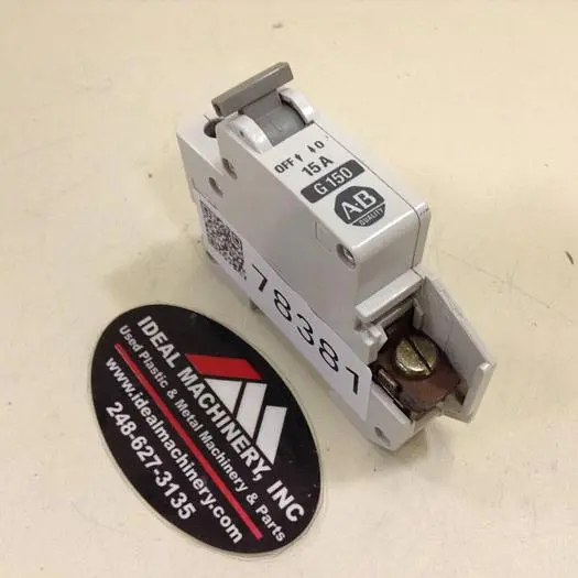 Used ALLEN BRADLEY 1492-CB1/G150 SER A Circuit Breakers Michigan US | Ideal Machinery #602812