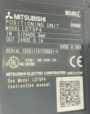 NEW MITSUBISHI LD75P4 POSITIONING UNIT