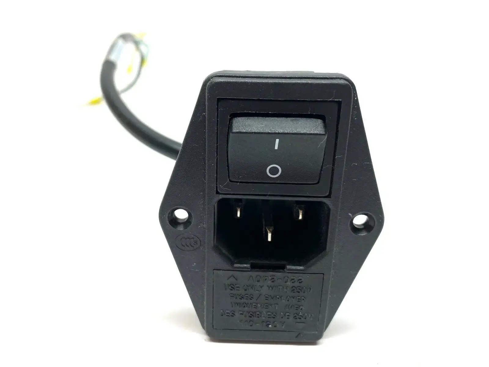 763-00/001 | Qualtek  Power Entry Module 10A 250V - Used