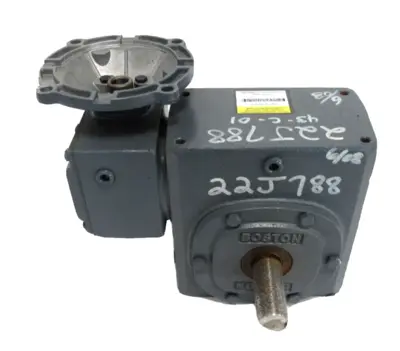 NEW BOSTON GEAR FWC726-200-B5-G GEAR REDUCER 200:1 FWC726200B5G