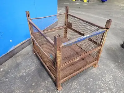 38" X 31" X 24" Wire Basket