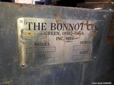 Bonnot Co. 12" Industrial Extruder – 40 HP Jacketed Barrel Screw Extruder (2000)