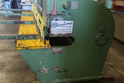 Used DI-ACRO 10FTX1/8IN Power Squaring Shears (Gauge) California US | Sterling Machinery Exchange #1467182