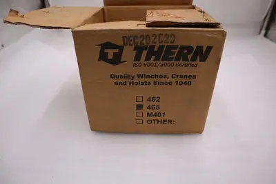 NEW THERN INCORPORATION MODEL 465 WORM GEAR HAND WINCH STOCK H429