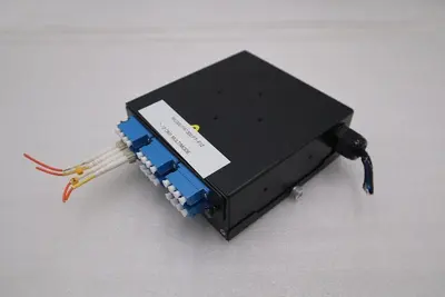 Black Box JPM398A JPM39 Series DIN Rail Mini Fiber Enclosure STOCK K-1121-A