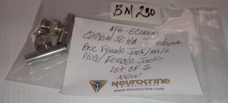 New | in-Stock ECONOMY T BNC ADAPTER Coaxial 50 HMS Cable & Wire Arizona US | ASSET CONVERSION SPECIALISTS, INC. #1319443