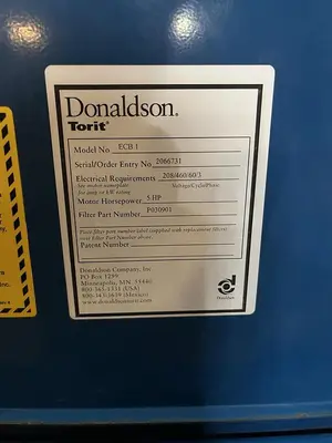 USED DONALDSON TORIT ECB-1