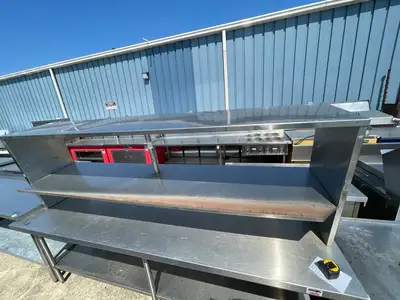 Used Falcon Restaurant Supply Used 91" Stainless Steel Shelves - SS126 Racks/Shelving Illinois US | Falcon Restaurant Supply #1375972